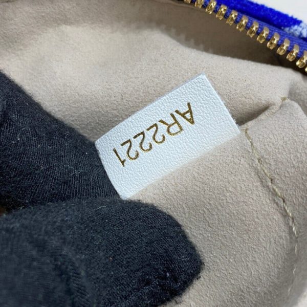 Replica LV Monogram Jacquard Velvet Speedy 20 Bag M20751 - Image 14