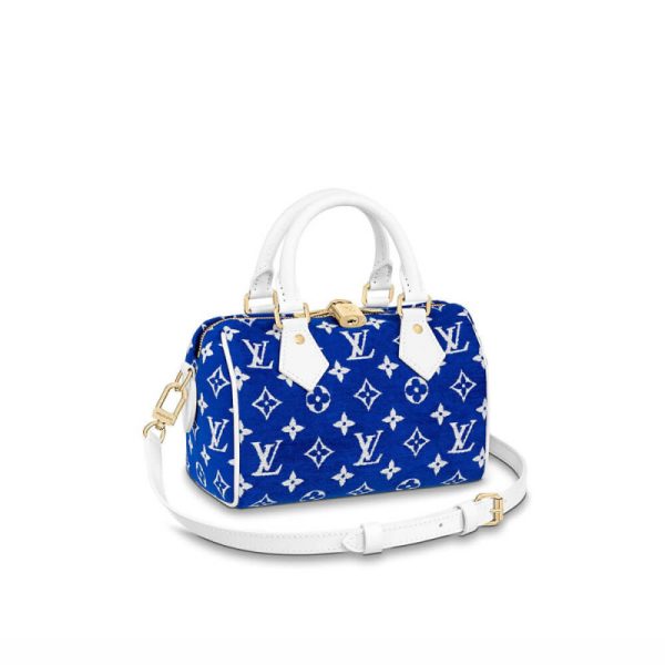 Replica LV Monogram Jacquard Velvet Speedy 20 Bag M20751