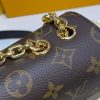 Best Replicas Bags - Replica LV Monogram Marceau Shoulder Bag M46126/27 Shop For Best Louis Vuitton LV Replica Bags With Cheap Price