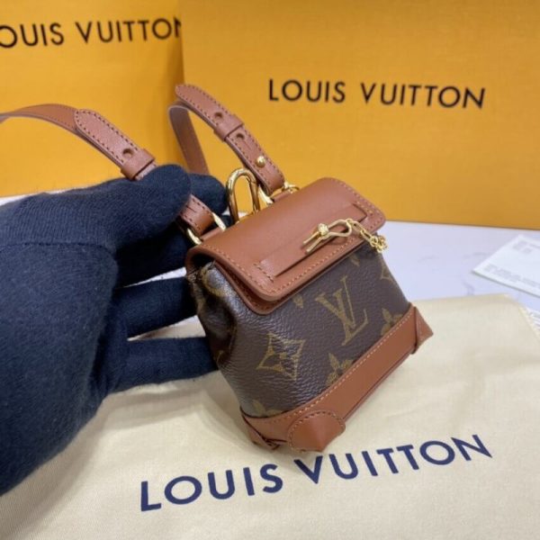 Replica LV Monogram Mini Steamer Pouch M00340 - Image 2