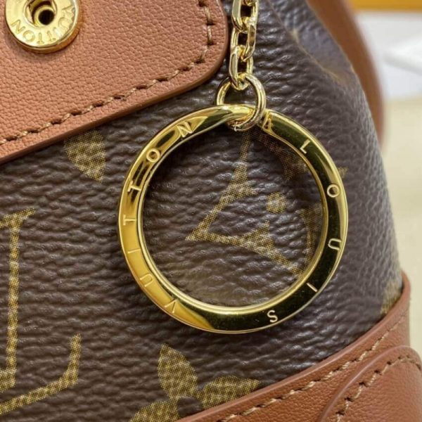 Replica LV Monogram Mini Steamer Pouch M00340 - Image 7