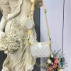 Best Replicas Bags - Replica LV Monogram Multi Pochette Accessoires in White Shop For Best Louis Vuitton LV Replica Bags With Cheap Price