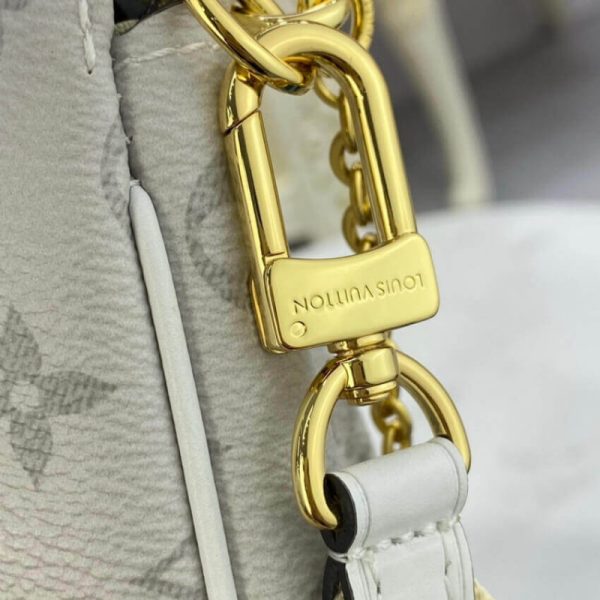 Replica LV Monogram Multi Pochette Accessoires in White - Image 15