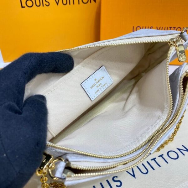 Replica LV Monogram Multi Pochette Accessoires in White - Image 16