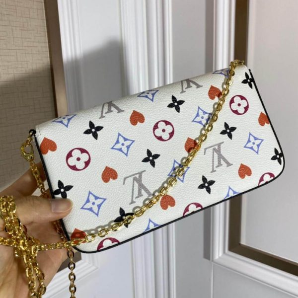 Replica LV Monogram Multicolor Felicie Pochette M61276 - Image 3