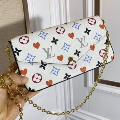 Replica LV Monogram Multicolor Felicie Pochette M61276