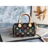 Best Replicas Bags - Replica LV Monogram Multicolor Mano Speedy M92644 M92645 Shop For Best Louis Vuitton LV Replica Bags With Cheap Price