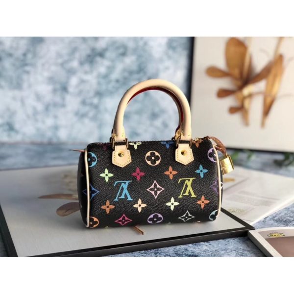 Replica LV Monogram Multicolor Mano Speedy M92644 M92645 - Image 2
