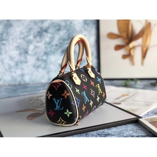 Replica LV Monogram Multicolor Mano Speedy M92644 M92645 - Image 3