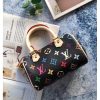 Best Replicas Bags - Replica LV Monogram Multicolor Mano Speedy M92644 M92645 Shop For Best Louis Vuitton LV Replica Bags With Cheap Price