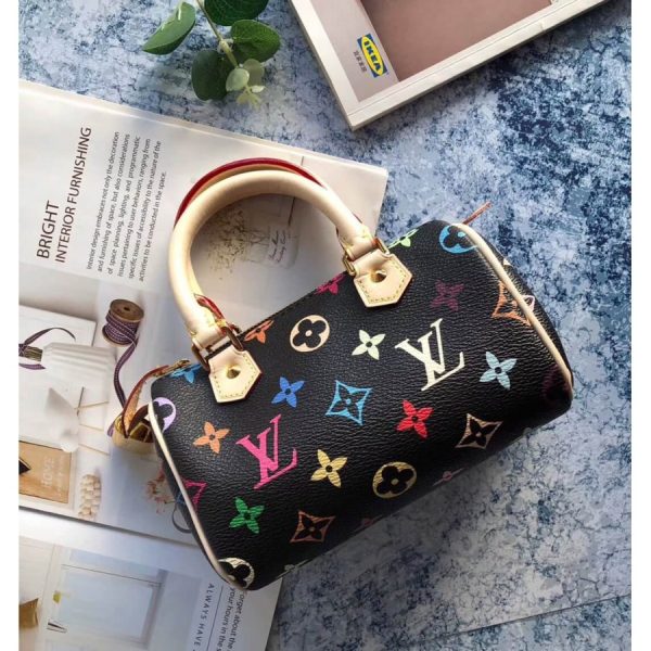 Replica LV Monogram Multicolor Mano Speedy M92644 M92645 - Image 5