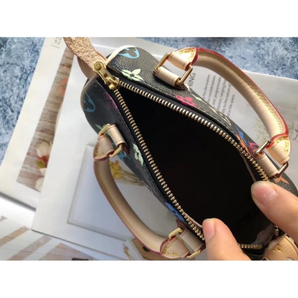 Replica LV Monogram Multicolor Mano Speedy M92644 M92645 - Image 6