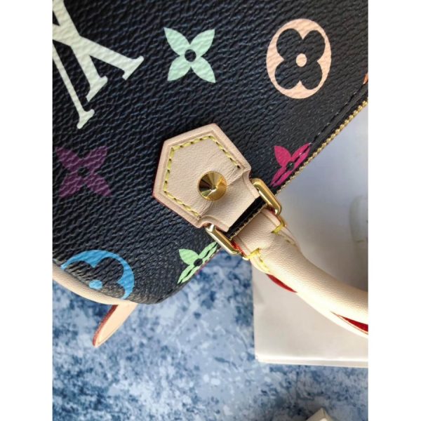 Replica LV Monogram Multicolor Mano Speedy M92644 M92645 - Image 7