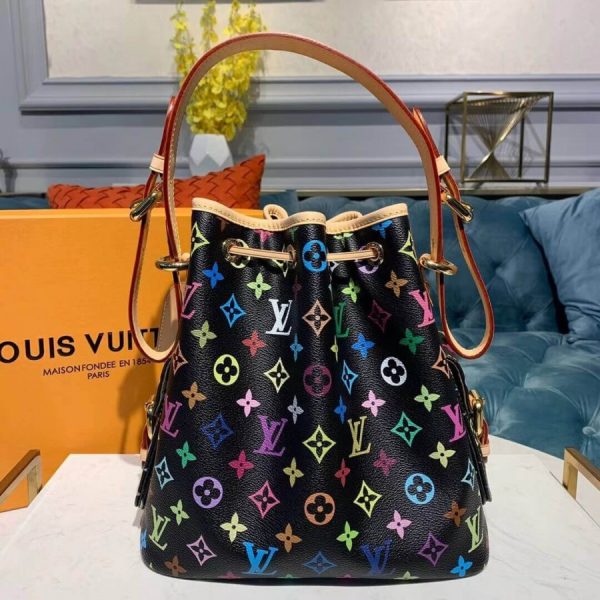 LV Monogram Multicolore Noe M42229 Replica Handbag - Image 4