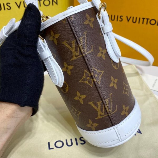 Replica LV Monogram Nano Bucket Bag M81489 - Image 12