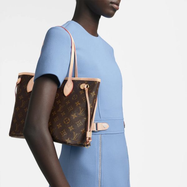 Replica LV Monogram Neverfull PM Bag - Stylish & Durable - Image 2