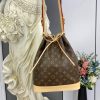 Best Replicas Bags - Replica Louis Vuitton Monogram Noe Shoulder Bag M42224 Shop For Best Louis Vuitton LV Replica Bags With Cheap Price