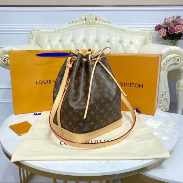 Replica Louis Vuitton Monogram Noe Shoulder Bag M42224 - Image 5