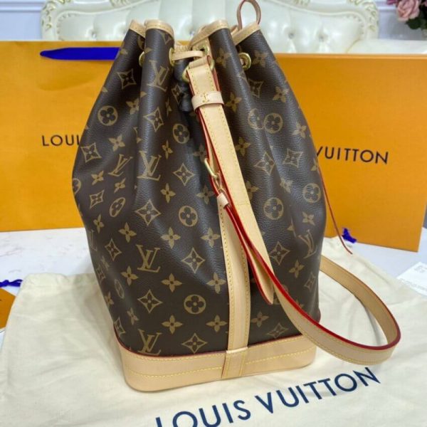Replica Louis Vuitton Monogram Noe Shoulder Bag M42224 - Image 7