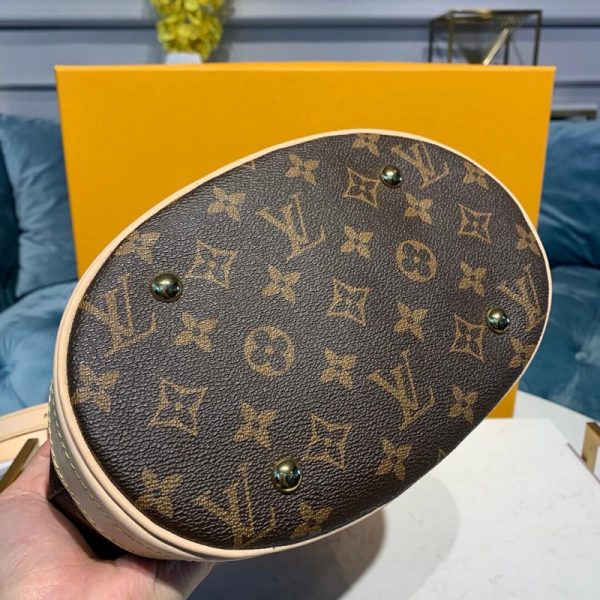 Replica LV Monogram Petit Bucket Bag M42238 - Image 5