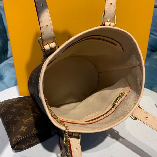 Replica LV Monogram Petit Bucket Bag M42238 - Image 10