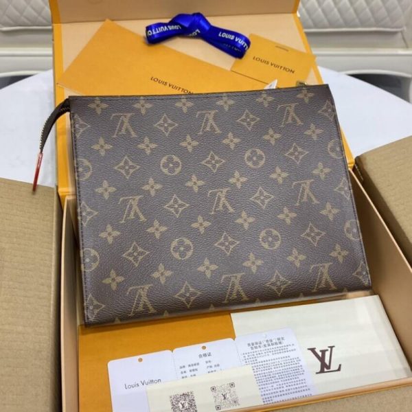 Replica LV Monogram Poche Toilette 26 M47542 Carryall Bag - Image 6