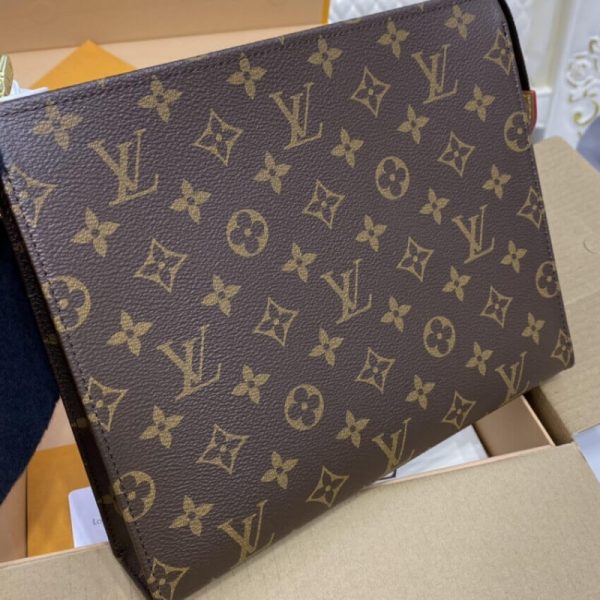Replica LV Monogram Poche Toilette 26 M47542 Carryall Bag - Image 8