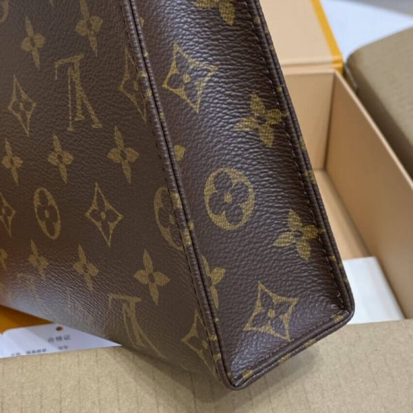 Replica LV Monogram Poche Toilette 26 M47542 Carryall Bag - Image 9