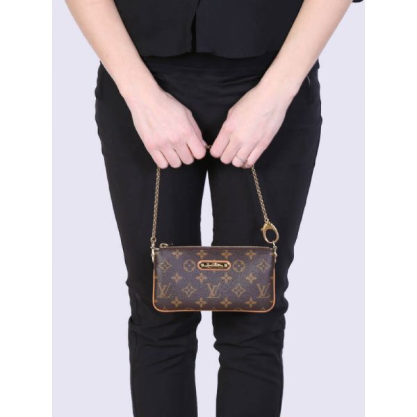 Replica Louis Vuitton Monogram Pochette Milla MM M60094 Bag - Image 3