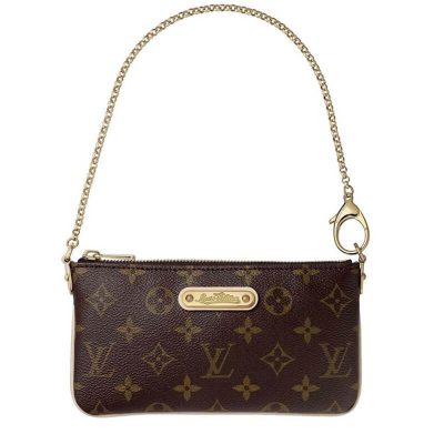 Replica Louis Vuitton Monogram Pochette Milla MM M60094 Bag