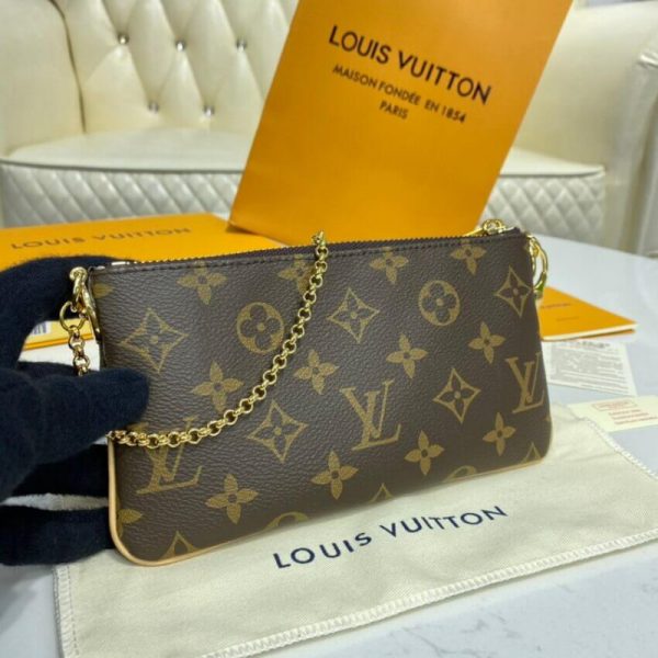 Replica Louis Vuitton Monogram Pochette Milla MM M60094 Bag - Image 7