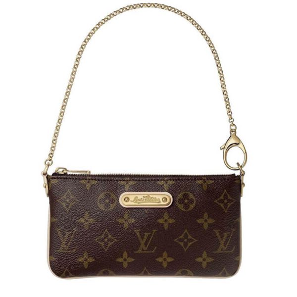 Replica Louis Vuitton Monogram Pochette Milla MM M60094 Bag