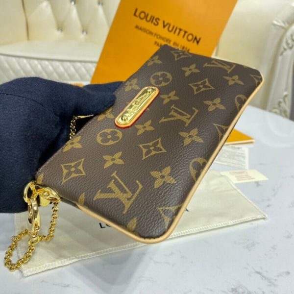 Replica Louis Vuitton Monogram Pochette Milla MM M60094 Bag - Image 8