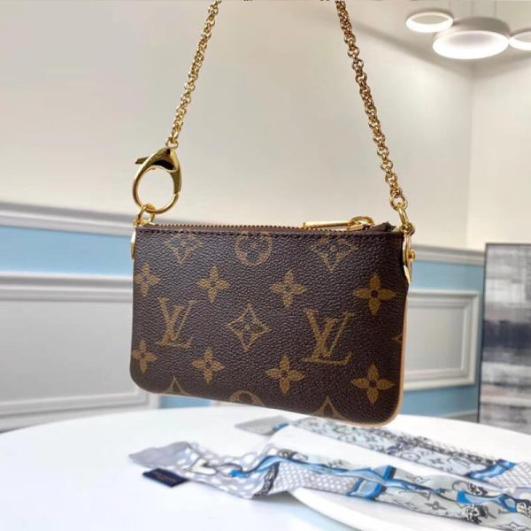 Replica Louis Vuitton Monogram Pochette Milla PM Handbag - Image 4