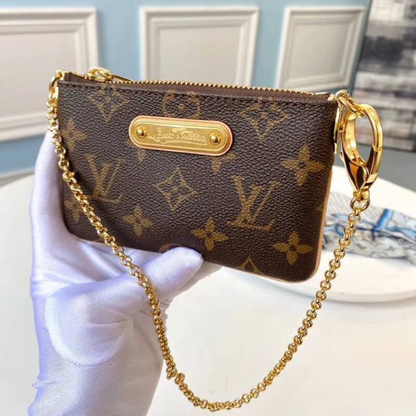 Replica Louis Vuitton Monogram Pochette Milla PM Handbag - Image 5