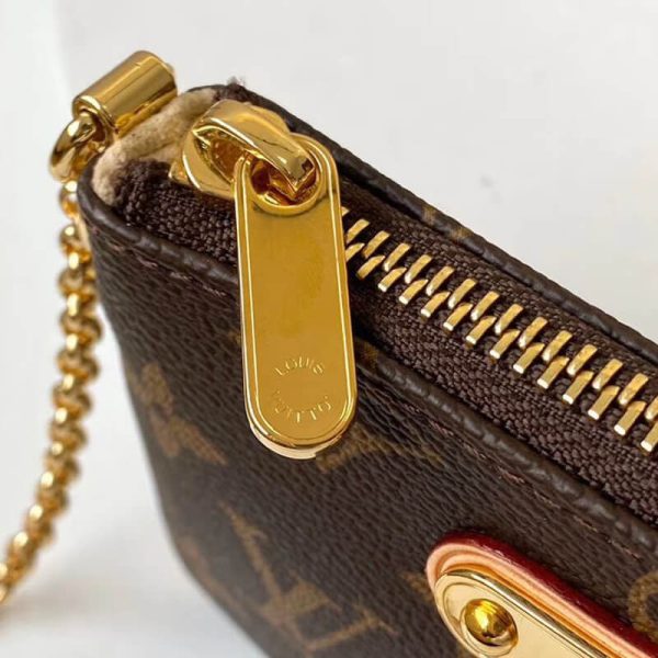 Replica Louis Vuitton Monogram Pochette Milla PM Handbag - Image 7