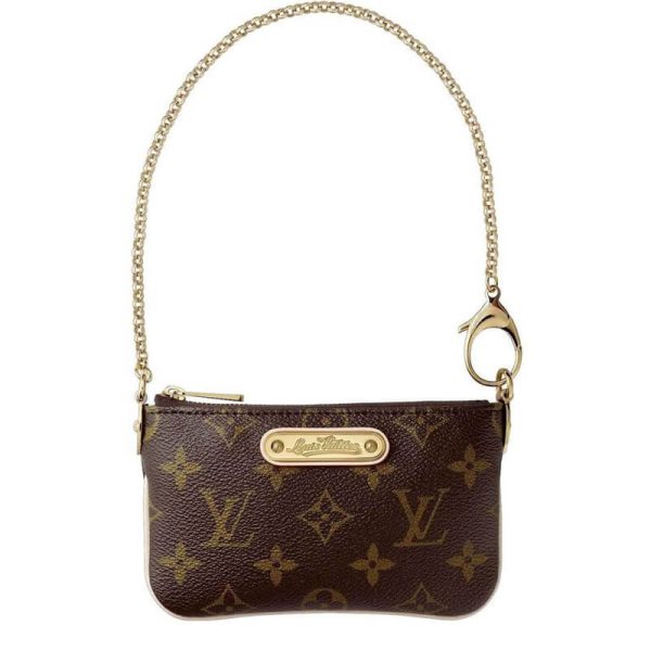 Replica Louis Vuitton Monogram Pochette Milla PM Handbag