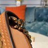Best Replicas Bags - Louis Vuitton Reverse Canvas Dauphine Chain Wallet Replica Shop For Best Louis Vuitton LV Replica Bags With Cheap Price