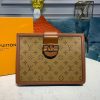 Best Replicas Bags - Replica Louis Vuitton Dauphine Clutch M44178 - Monogram Canvas Shop For Best Louis Vuitton LV Replica Bags With Cheap Price