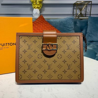 Replica Louis Vuitton Dauphine Clutch M44178 - Monogram Canvas