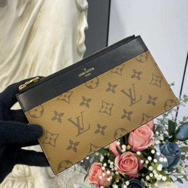 Replica LV Monogram Reverse Slim Purse M80390 – Stylish & Compact - Image 2