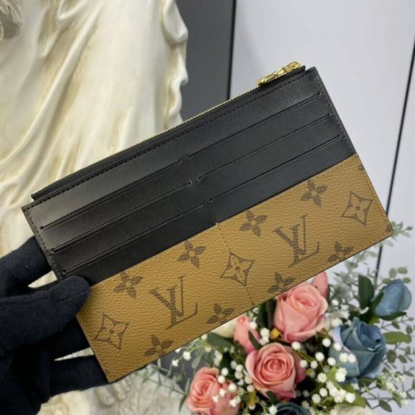 Replica LV Monogram Reverse Slim Purse M80390 – Stylish & Compact - Image 4