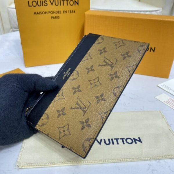 Replica LV Monogram Reverse Slim Purse M80390 – Stylish & Compact - Image 5