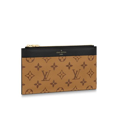 Replica LV Monogram Reverse Slim Purse M80390 – Stylish & Compact