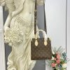 Best Replicas Bags - Replica Louis Vuitton Monogram Sac Plat BB M45847 Handbag Shop For Best Louis Vuitton LV Replica Bags With Cheap Price