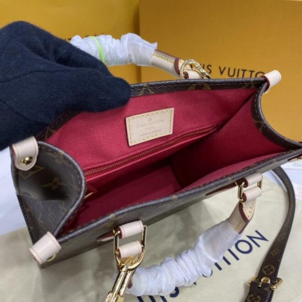 Replica Louis Vuitton Monogram Sac Plat BB M45847 Handbag - Image 14