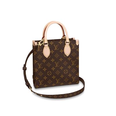 Replica Louis Vuitton Monogram Sac Plat BB M45847 Handbag