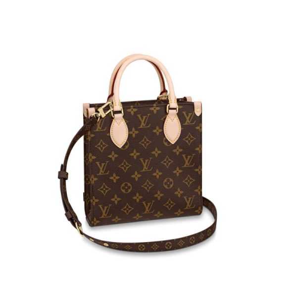 Replica Louis Vuitton Monogram Sac Plat BB M45847 Handbag