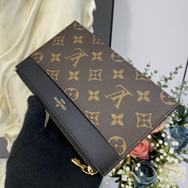 LV Monogram Slim Purse M80348 - Stylish & Compact Replica - Image 3