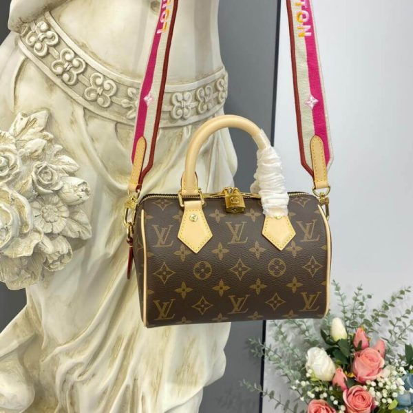 Monogram Speedy Bandouliere 20 Fuchsia Replica Bag - Image 3